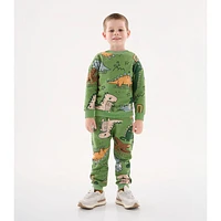 Dinos Two Pieces Sweat Set 2-8y