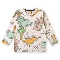 Dinos T-shirt 2-8y