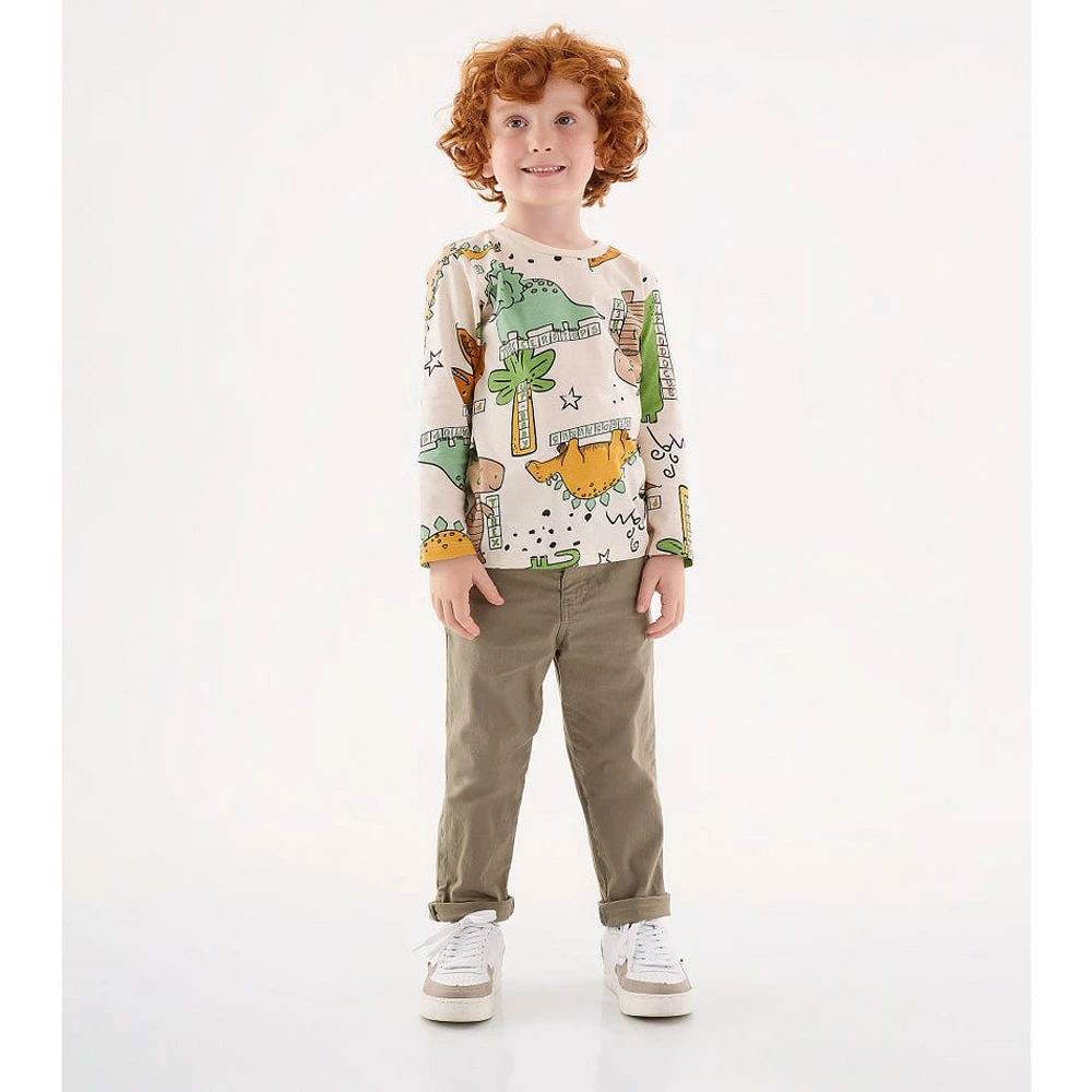 T-shirt Dinos 2-8ans