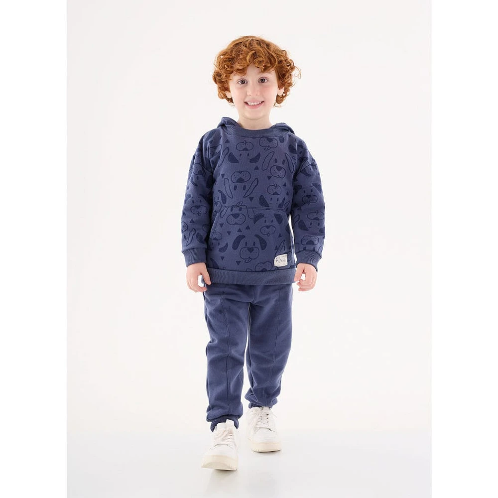 Ensemble Deux Pièces Sweat Chiens 2-8ans