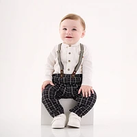 Ensemble Deux Pièces Jacquard 3-18m