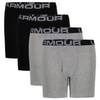 UA 4pck Core Cotton Boxer Set 7-20y