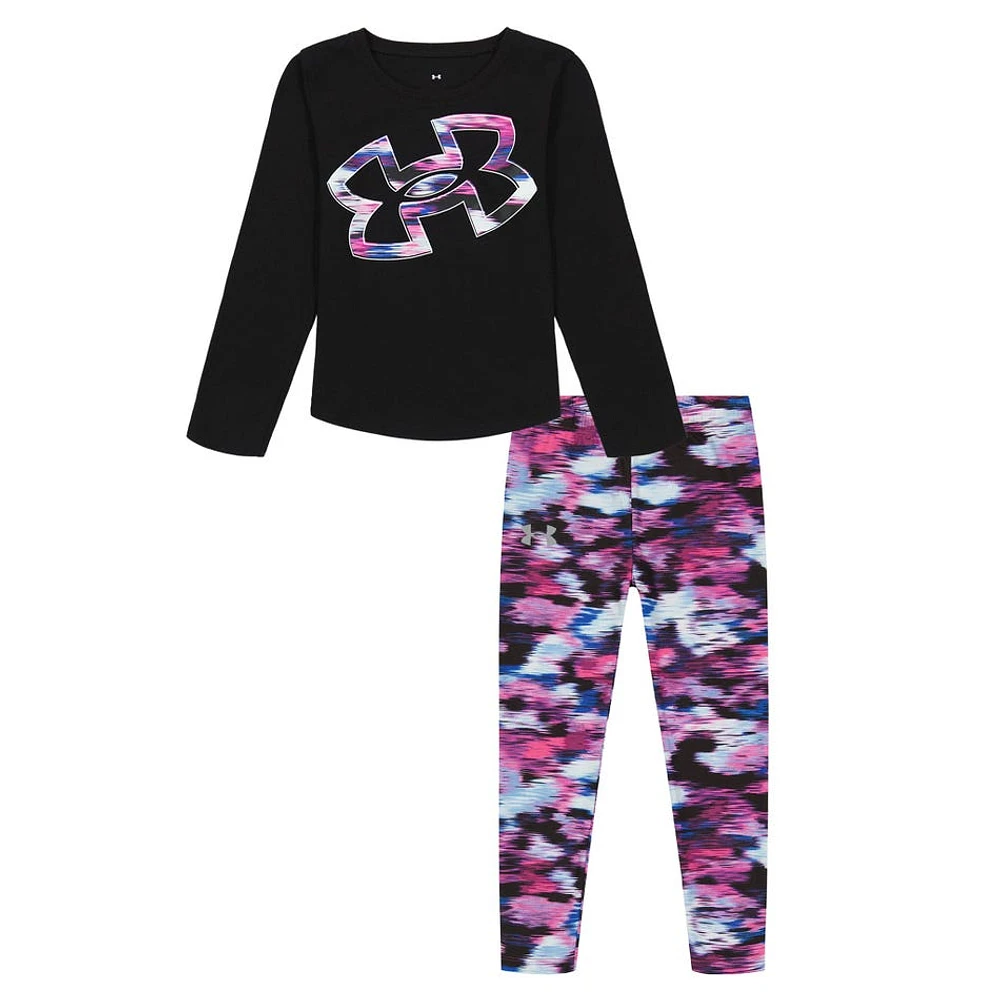 Ensemble Legging Ikat Glitch 2-4ans