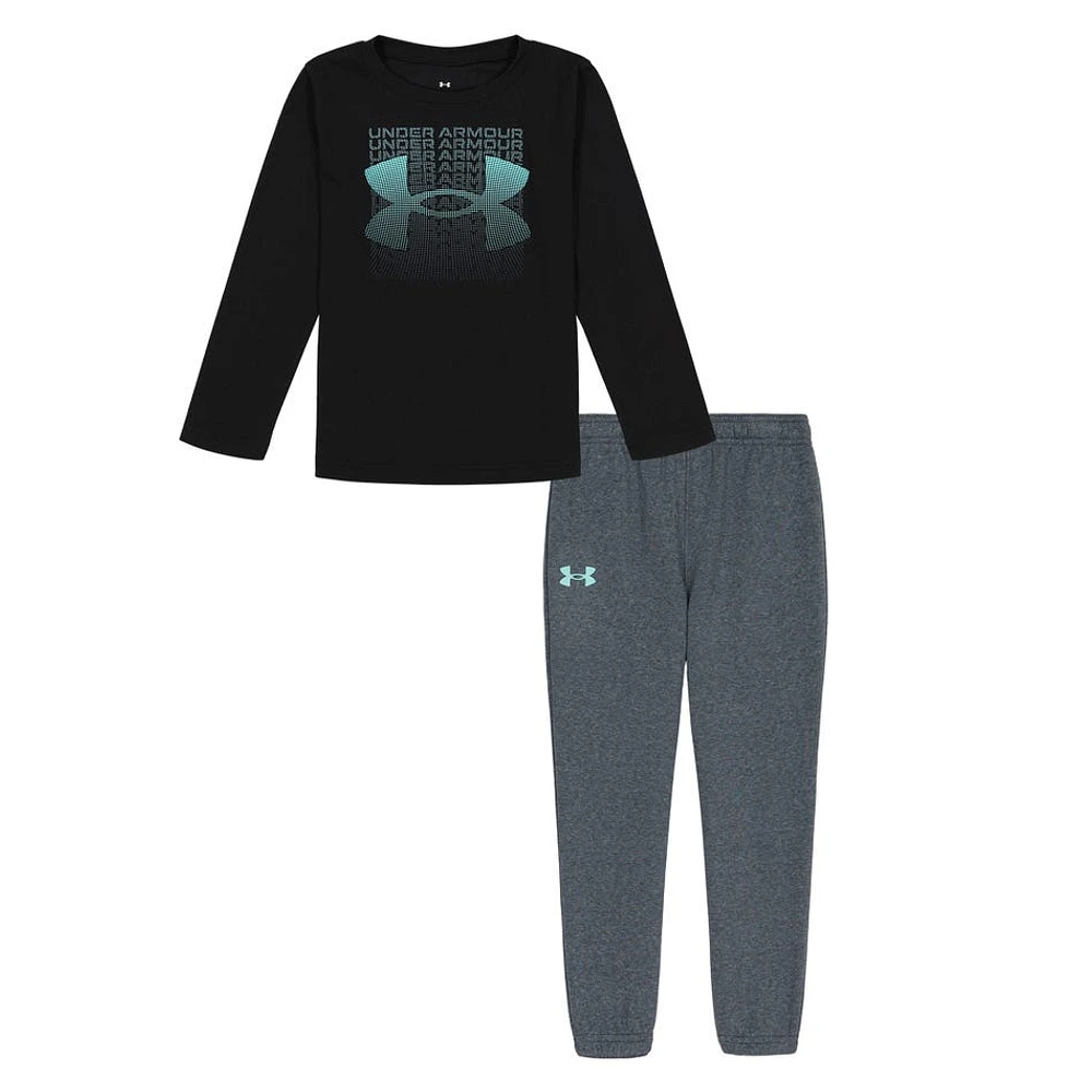 Ensemble Jogger Fader Noir 4-7ans