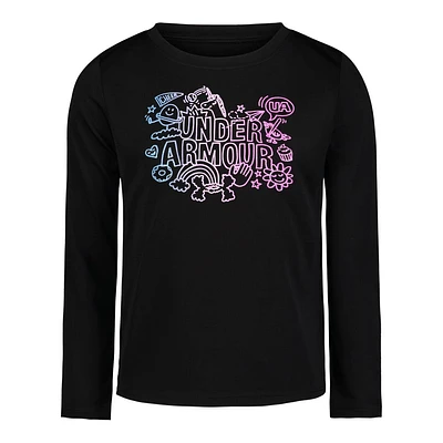 UA Tech Doodle Gradient Long Sleeves 4-6y