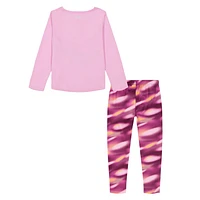 Printed Long Sleeves Legging Set 4-6x