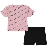 Wordmark Wiggle Short Set 2-4y