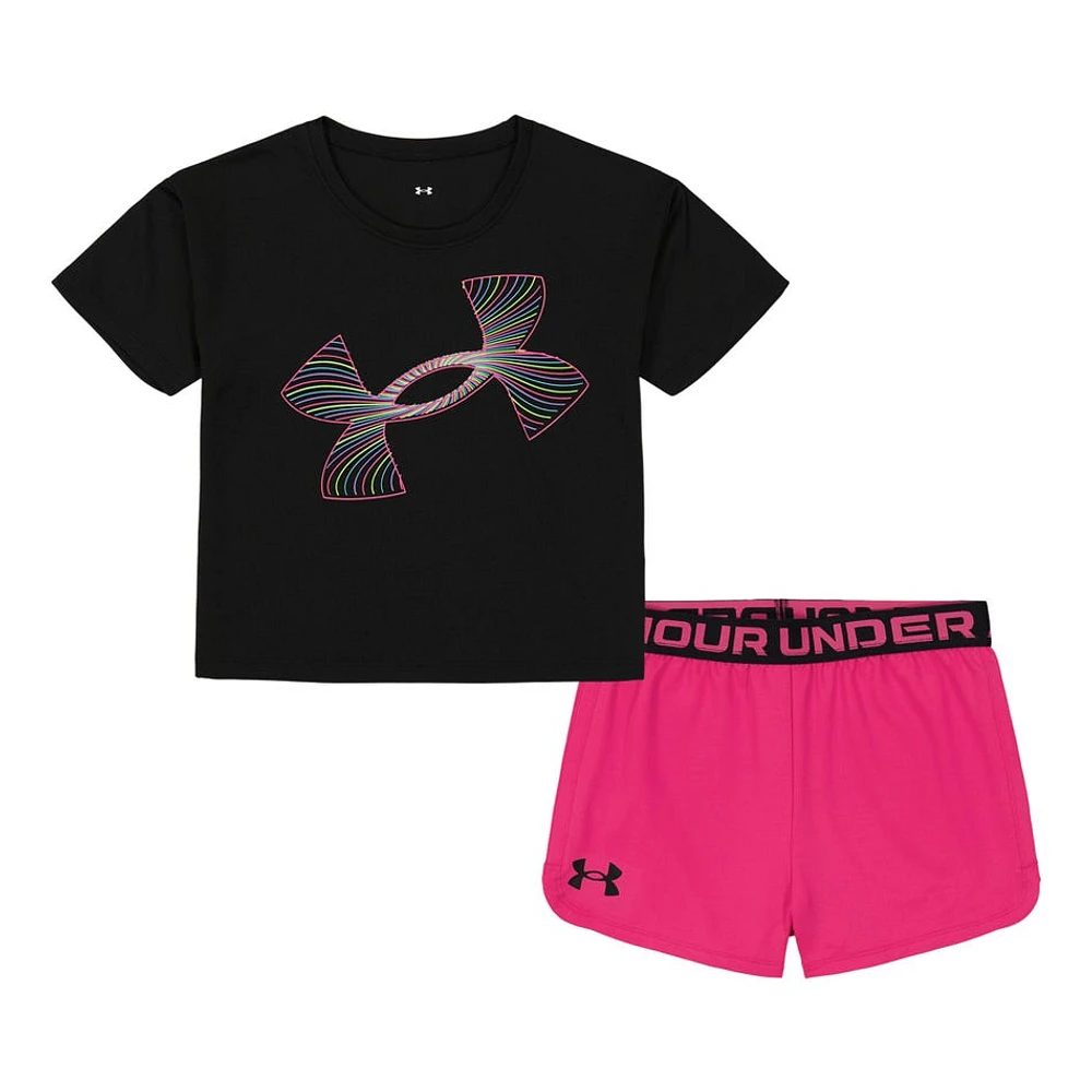 Logo Play Up Short Set 2-4y