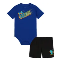 Faster Logo Short Set 0-12m