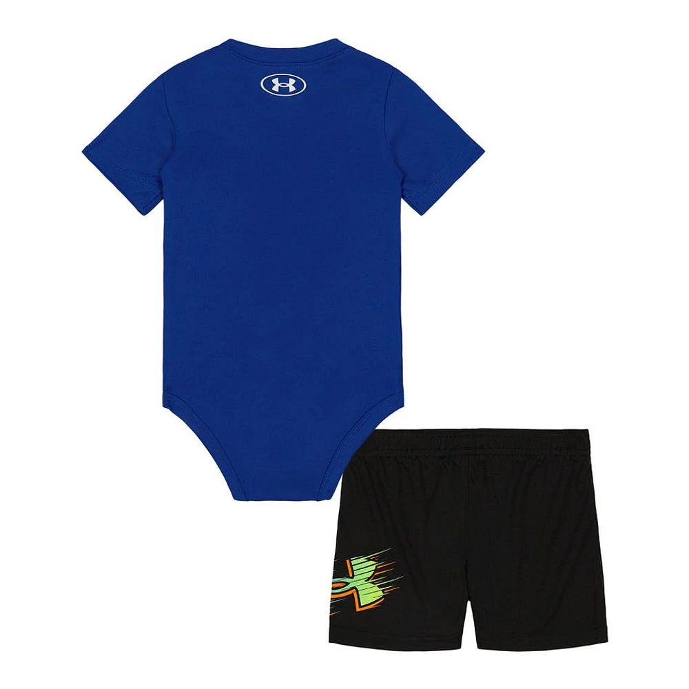 Ensemble Short Faster Logo 0-12mois