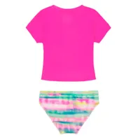 Stripe Dash Rashguard Set 2-4y