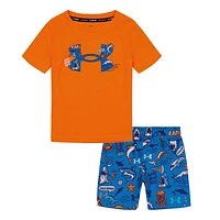 T-shirt Maillot UV Deux Pièces Shark 12-24mois