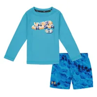 Ridge Dye Long Sleeves Swim Set 2-4y