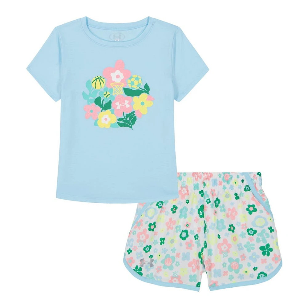 Ensemble Short Ditsy Flower 4-6x