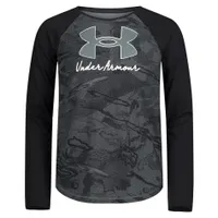 UA Halftone Reaper Raglan Long Sleeves 8-16y