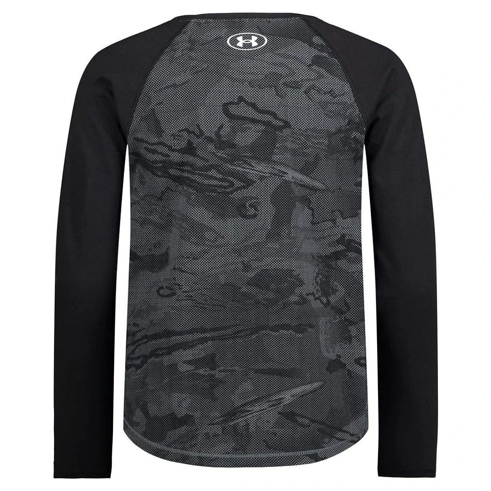 UA Halftone Reaper Raglan Long Sleeves 8-16y