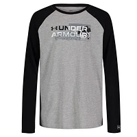 UA MTN Word Mark Raglan Long Sleeves