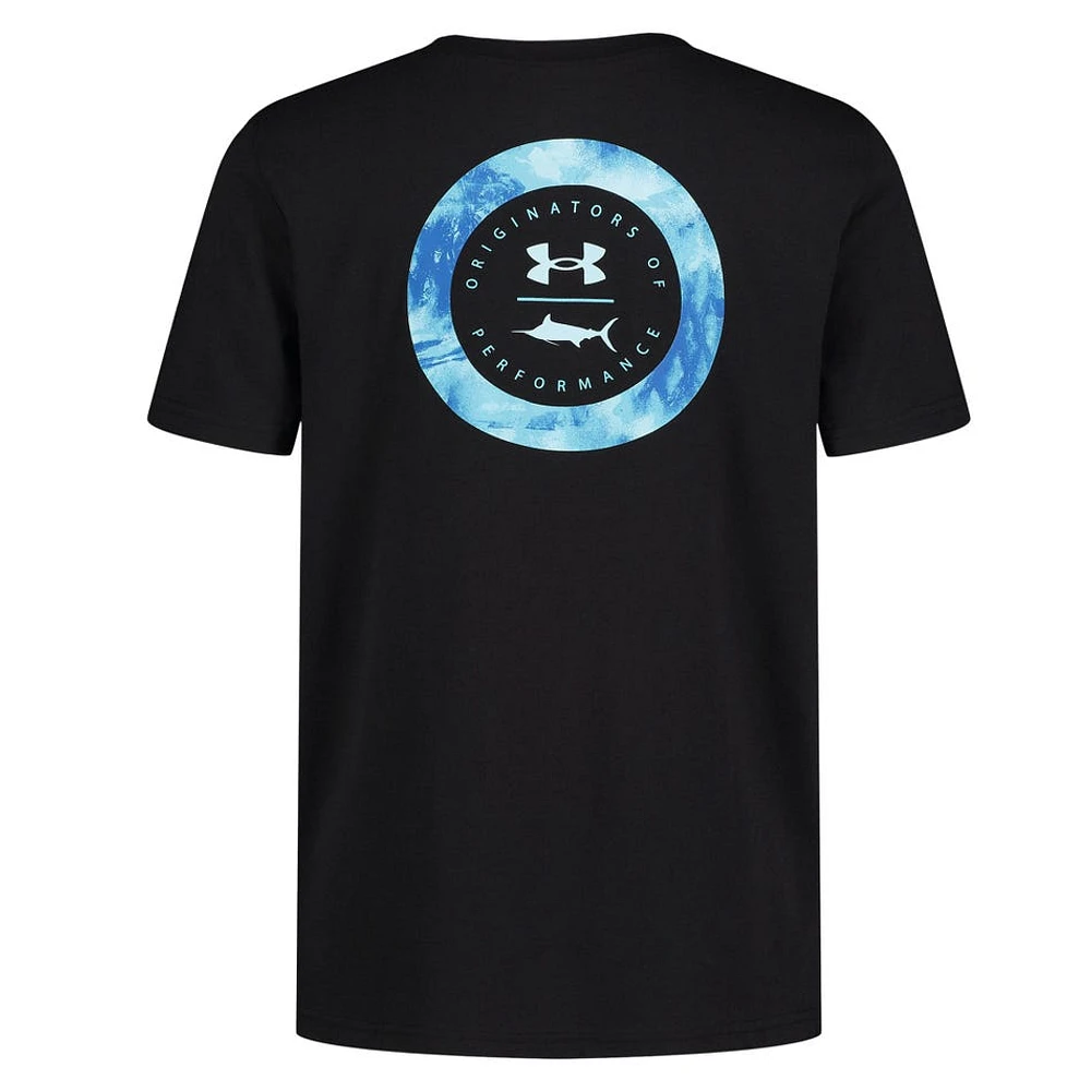 T-shirt Circle Fish Logo 8-16ans