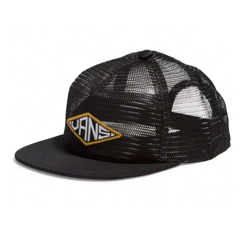 Diamond Mesh Snapback Cap 8-16y