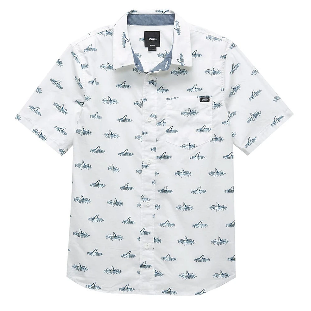 Shark Fin Woven Shirt 8-16y