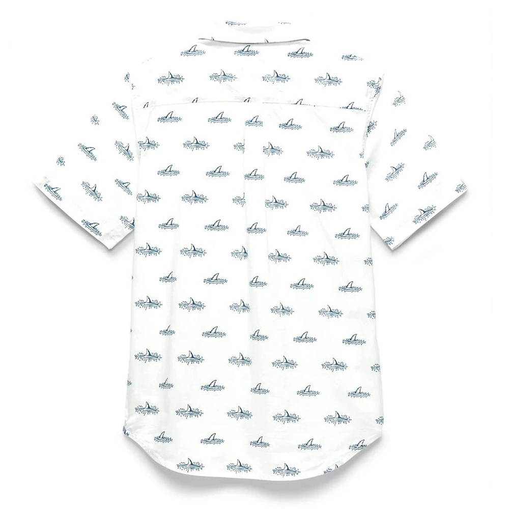 Shark Fin Woven Shirt 8-16y