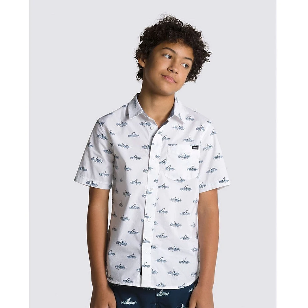 Shark Fin Woven Shirt 8-16y