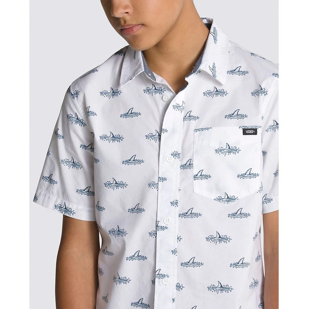 Shark Fin Woven Shirt 8-16y