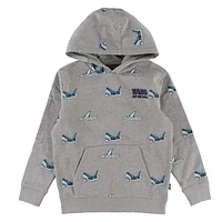 Shark Fin PO Hoodie 3-7y