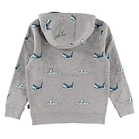 Shark Fin PO Hoodie 3-7y