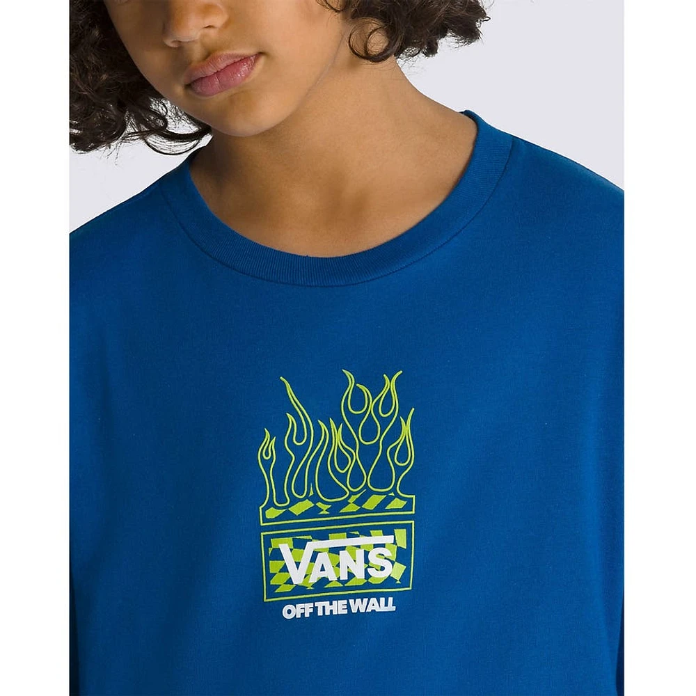 T-Shirt Manches Longues Neon Flames 7-16ans