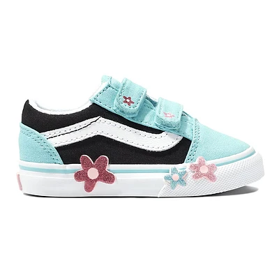 Flower Old Skool Shoes Sizes 2-10