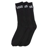 Classic Crew 3-pack Socks Sizes 1-6