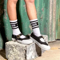 Drop V Logo Crew Sock Sizes 1-6