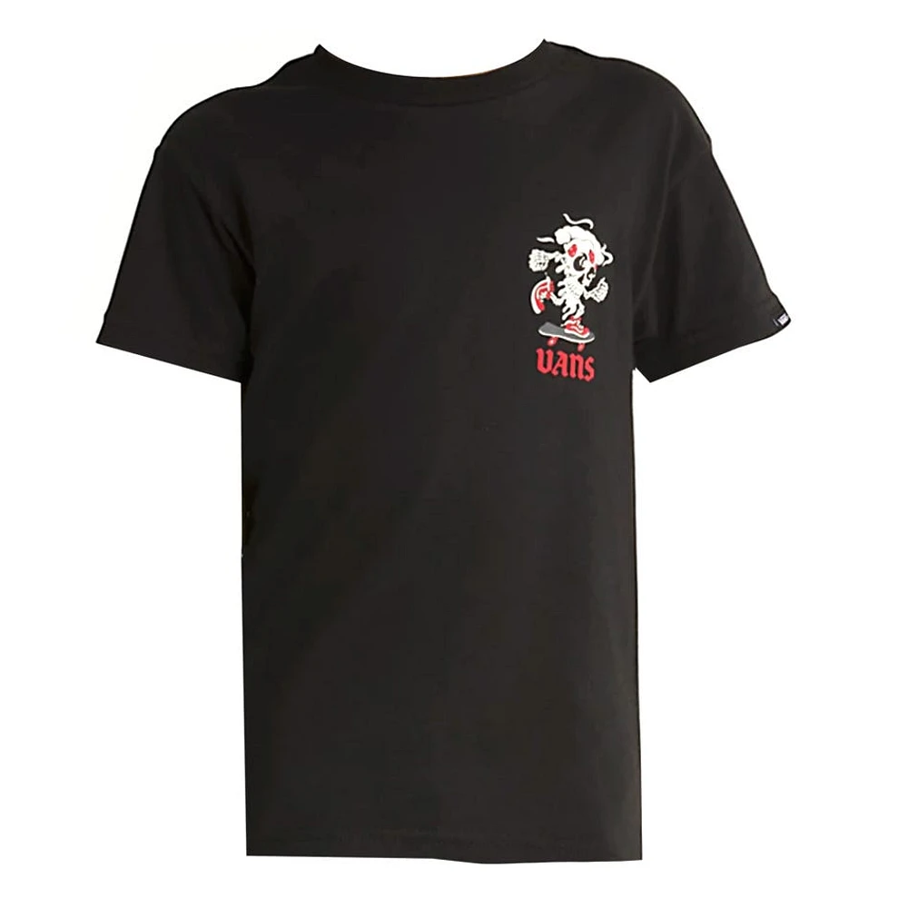 Pizza Skull Short Sleeves Tee 8-16y