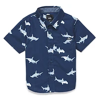 Shark Short Sleeves Shirt 4-7y