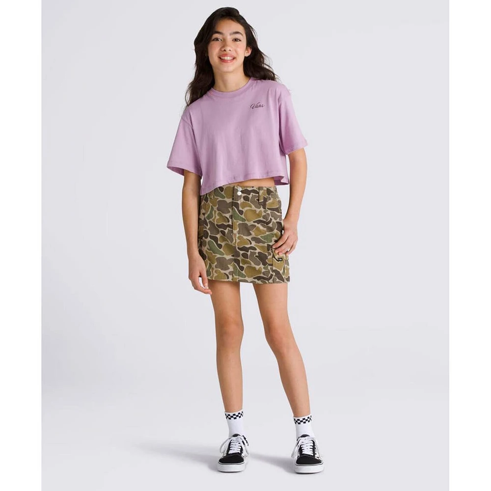 T-shirt Crop Fallen Relax 7-16ans