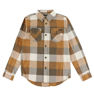 Box Flannel Shirt 8-16y