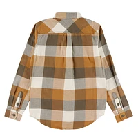 Box Flannel Shirt 8-16y