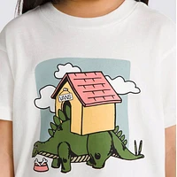 Dino Home T-shirt 3-7y