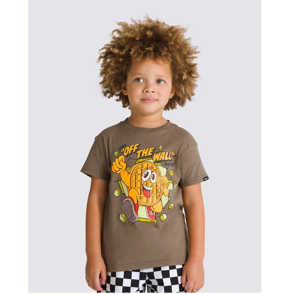 T-shirt Waffle Man 3-7ans