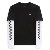 Long Check Twofer T-shirt 8-16y