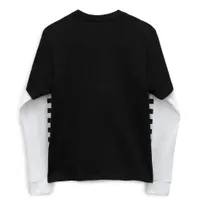 Long Check Twofer T-shirt 8-16y