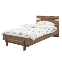 Sydney Double Bed - Walnut