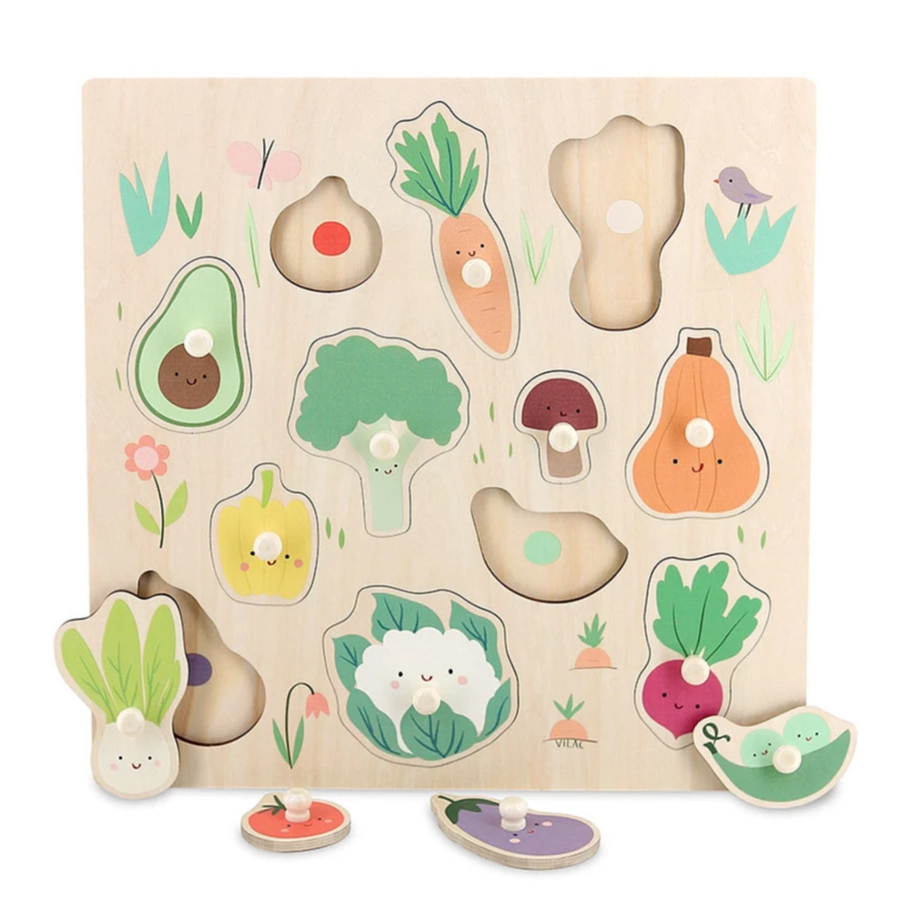 Vegetables Peg Puzzle