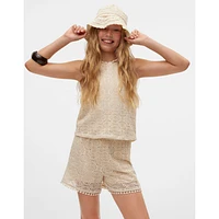 Maya High Waist Short 8-14y