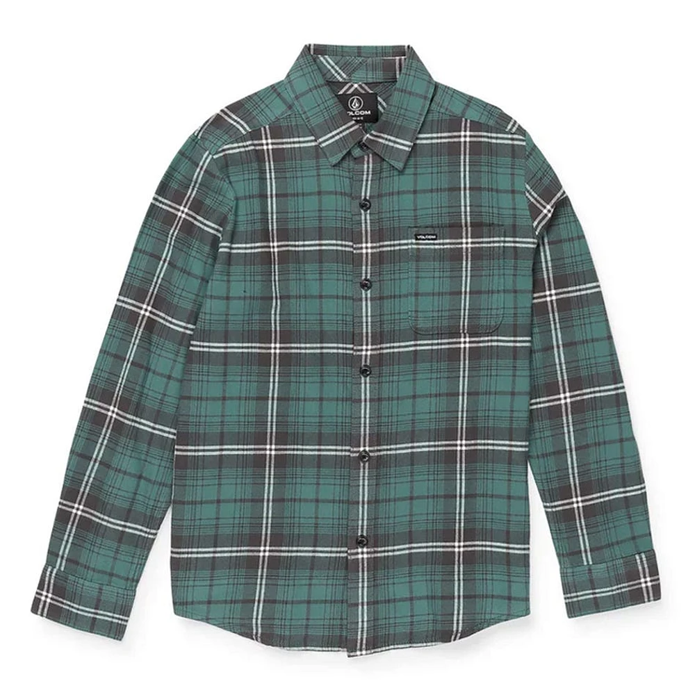 Caden Plaid Long Sleeves Shirt 7-16y