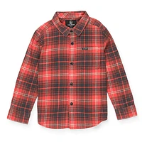 Caden Plaid Shirt 2-7y