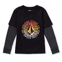 T-Shirt Manches Longues Rotato Twofer 2-7ans