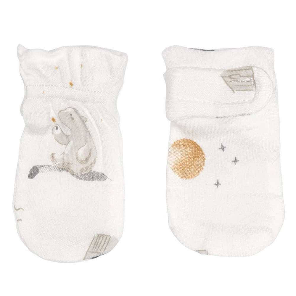 Full Moon Bamboo Mitts 0-3m