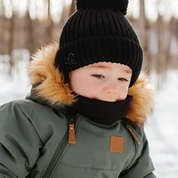 Cache-Cou Noir 2-6ans